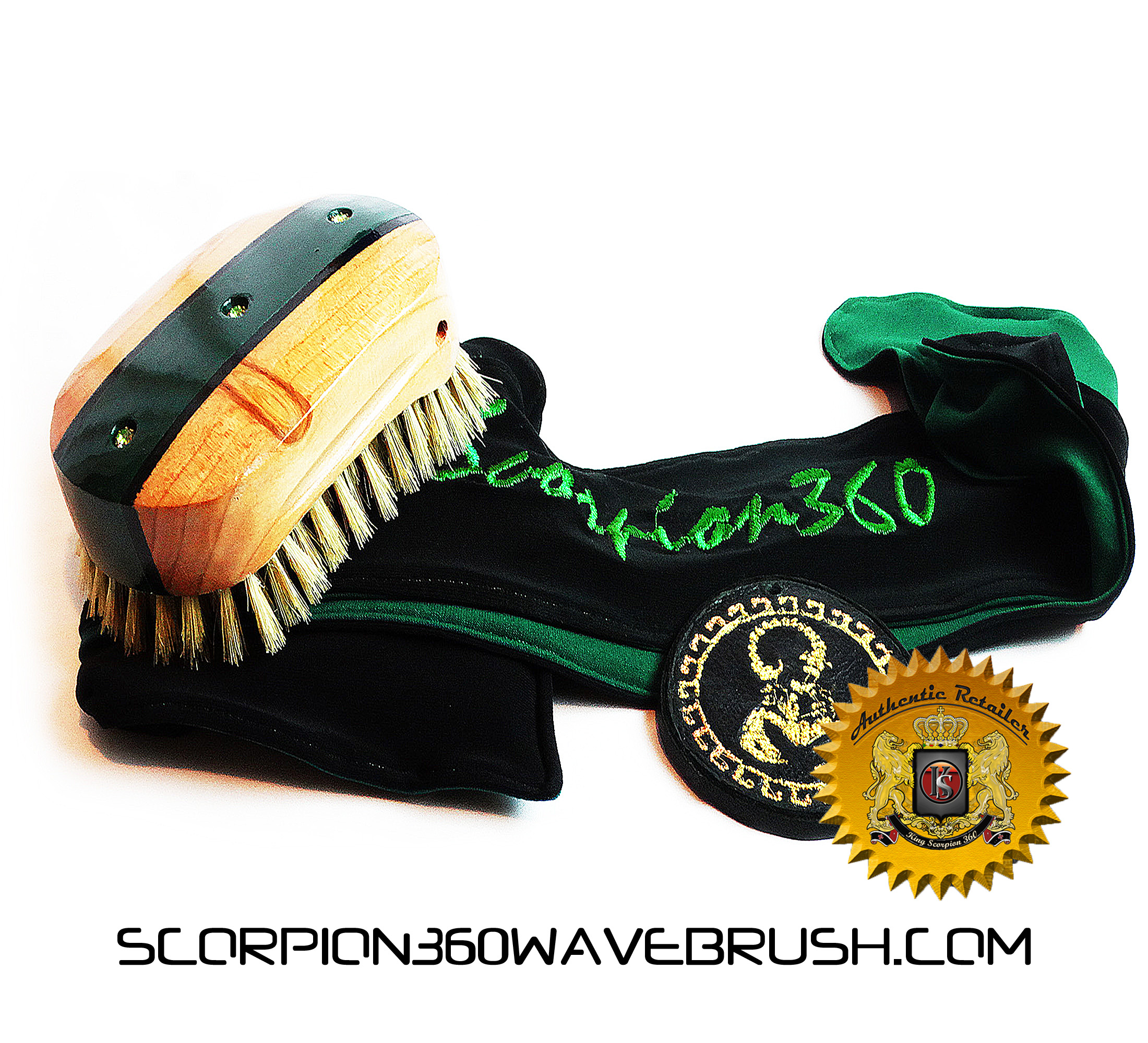 What's A Wide Mouth 360 Wave Brush?