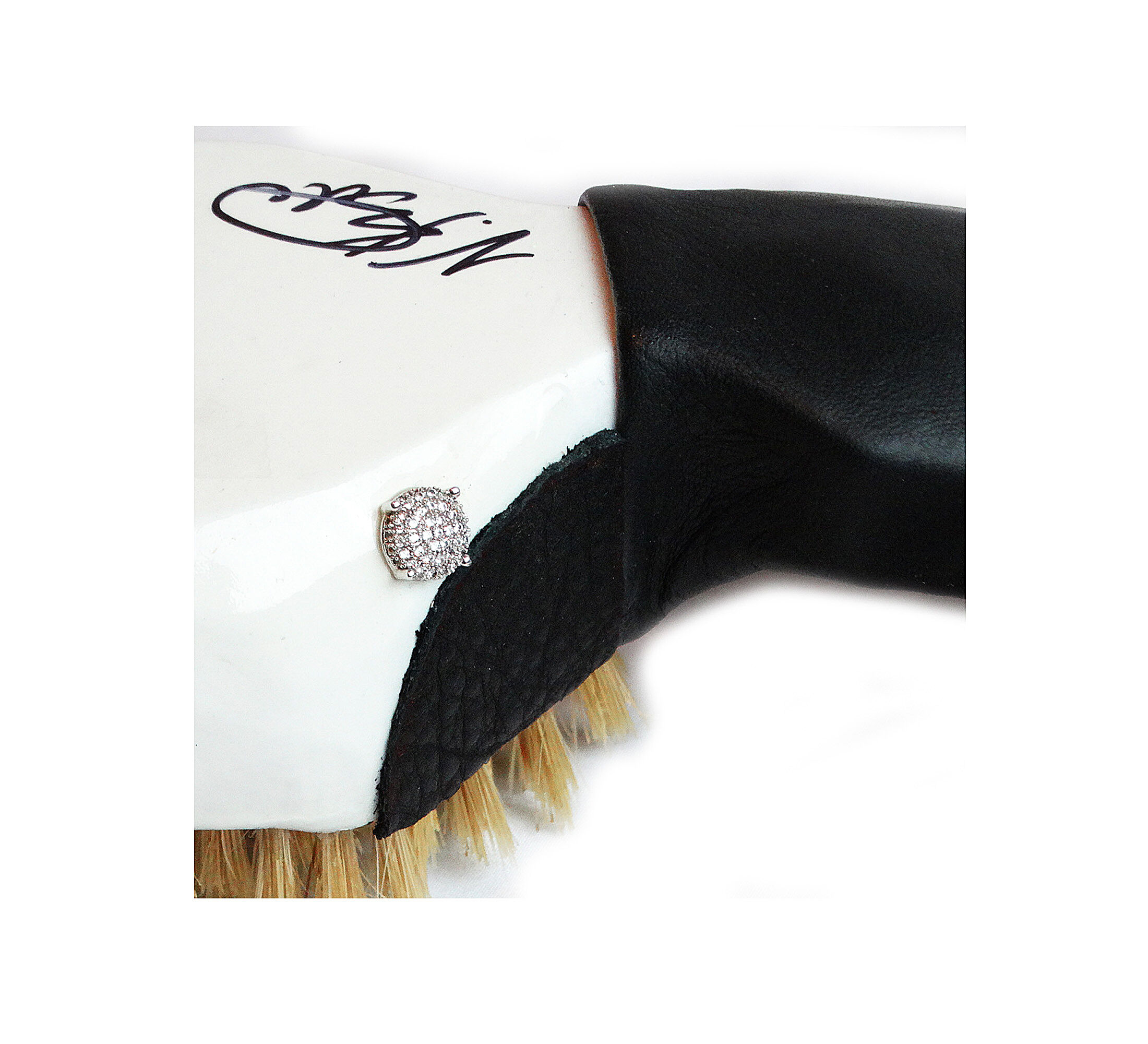 King Scorpion 360 Leather Grip Wave Brush