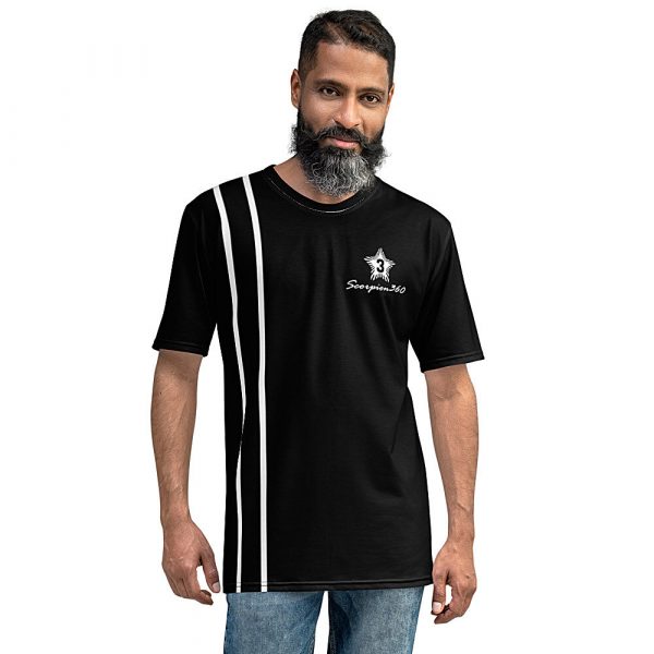 2XL - XS Men's T-Shirt/ Black - MTS-364