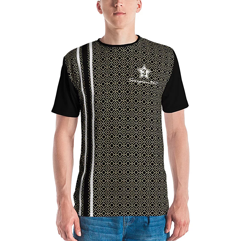 2XL &ndash; XS Men&rsquo;s T-Shirt/ Black &ndash; MTS-362