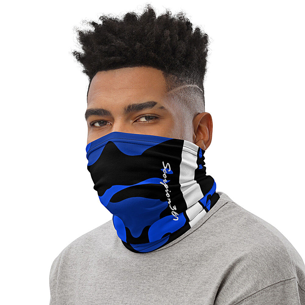 Blue Camo Gaiter&ndash;NG218 Scorpion 360