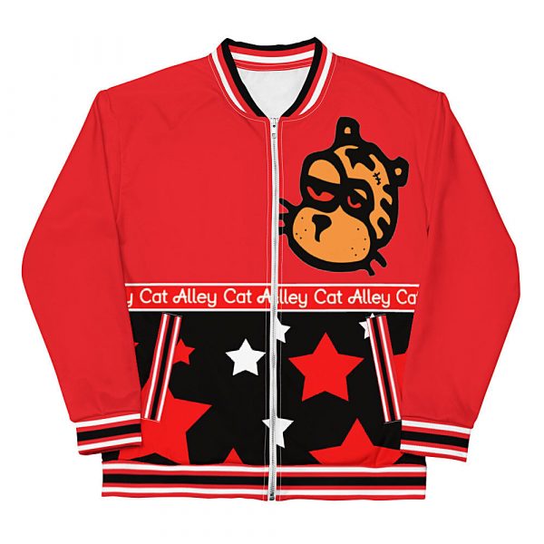 Vennie The Alley Cat Unisex Bomber Jacket – SB-55347