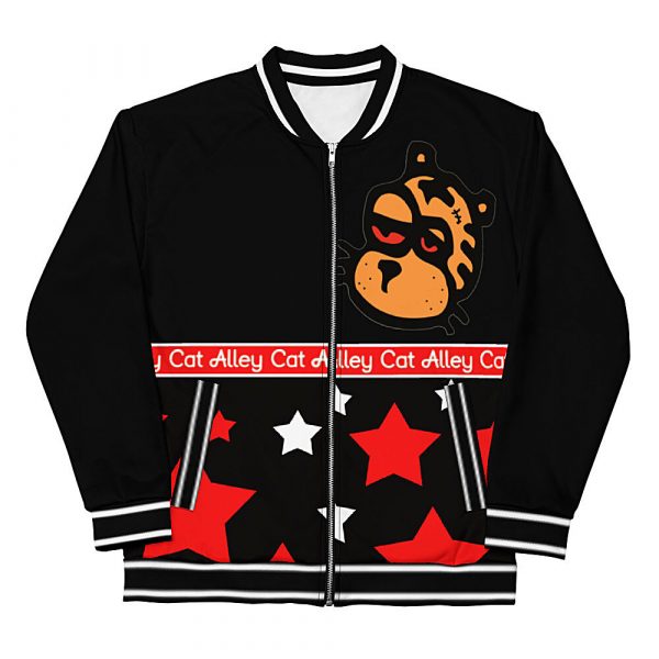 Vennie The Alley Cat Unisex Bomber Jacket – SB-55346