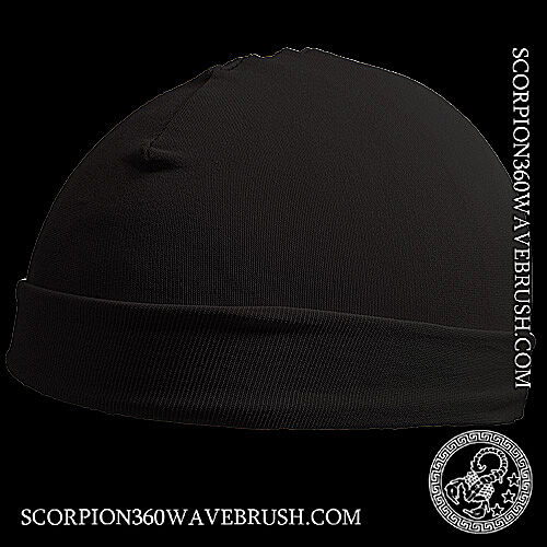 King Scorpion 360 Silk Wave Cap - Panther Black