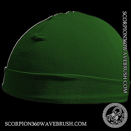 King Scorpion 360 Silk Wave Cap - Hunter Green