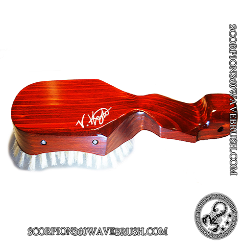 Medium Hard Reedwood King Scorpion 360 Wave Brush by V. Knight