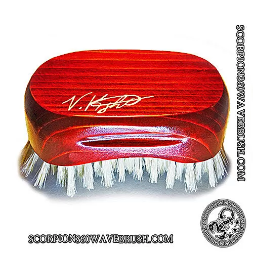 King Scorpion 360 Medium Hard Wave Brush by V. Knight