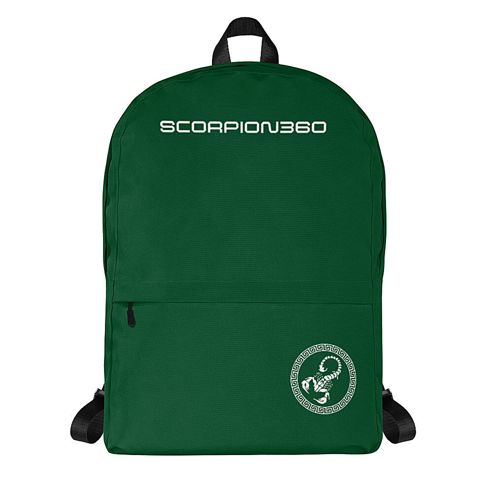 Scorpion 360 Backpack/ SBP-25878 | Forest Green & White