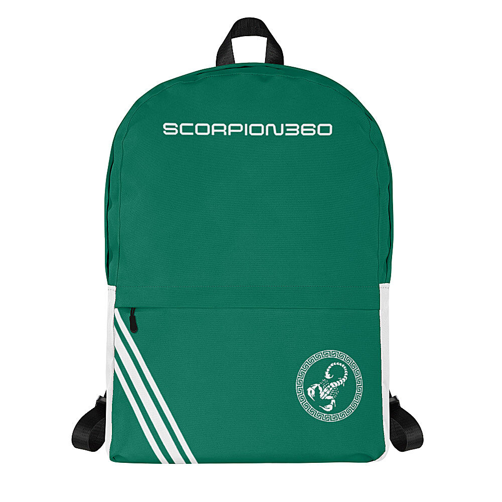 Scorpion 360 Backpack/ SBP-25885 | Rain Forest & White