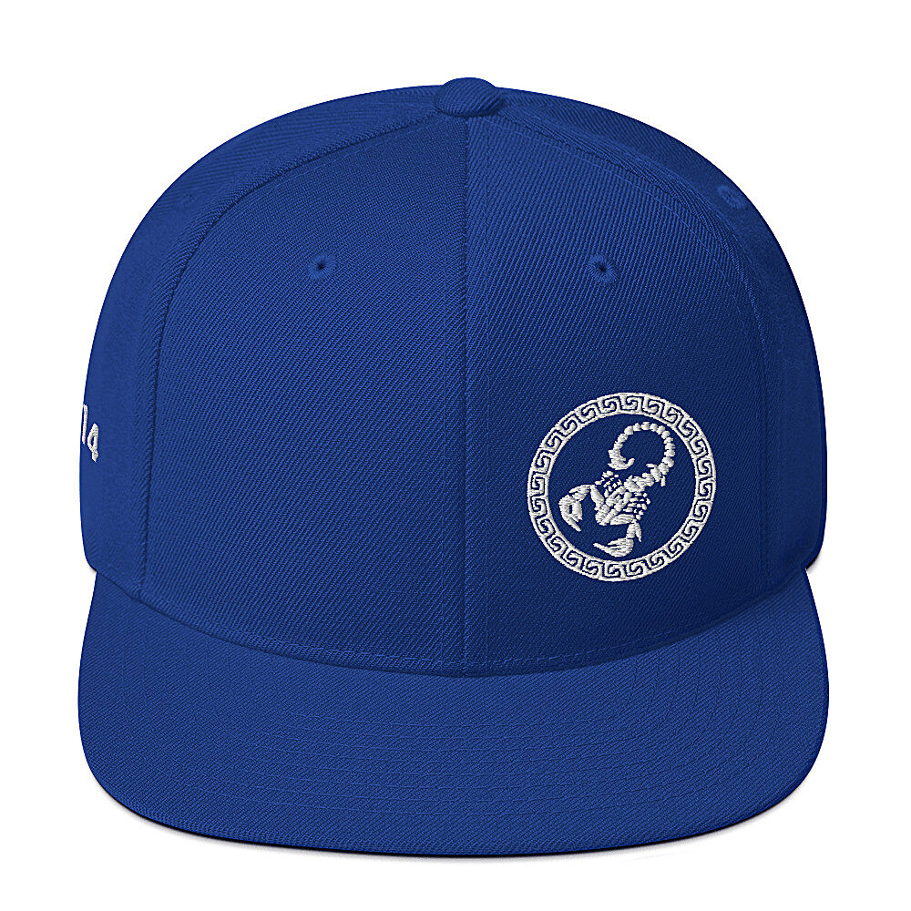 KS3 Embroidered Snapback Hat | Rule Blue