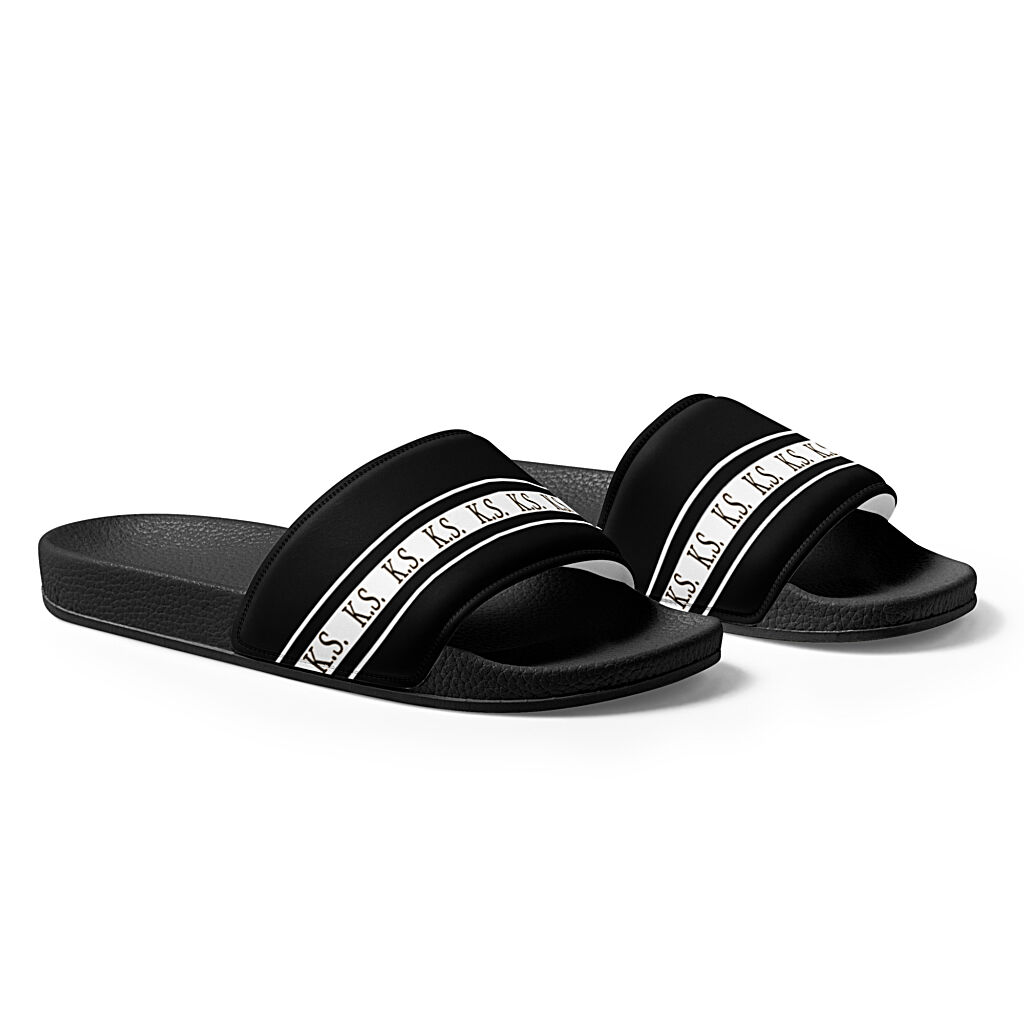 King Scorpion 360 Men’s Slides | Black/White | KS3S-1011