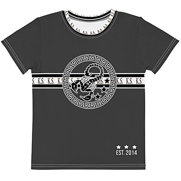 King Scorpion 360 Kids Crew Neck T-Shirt | Eclipse