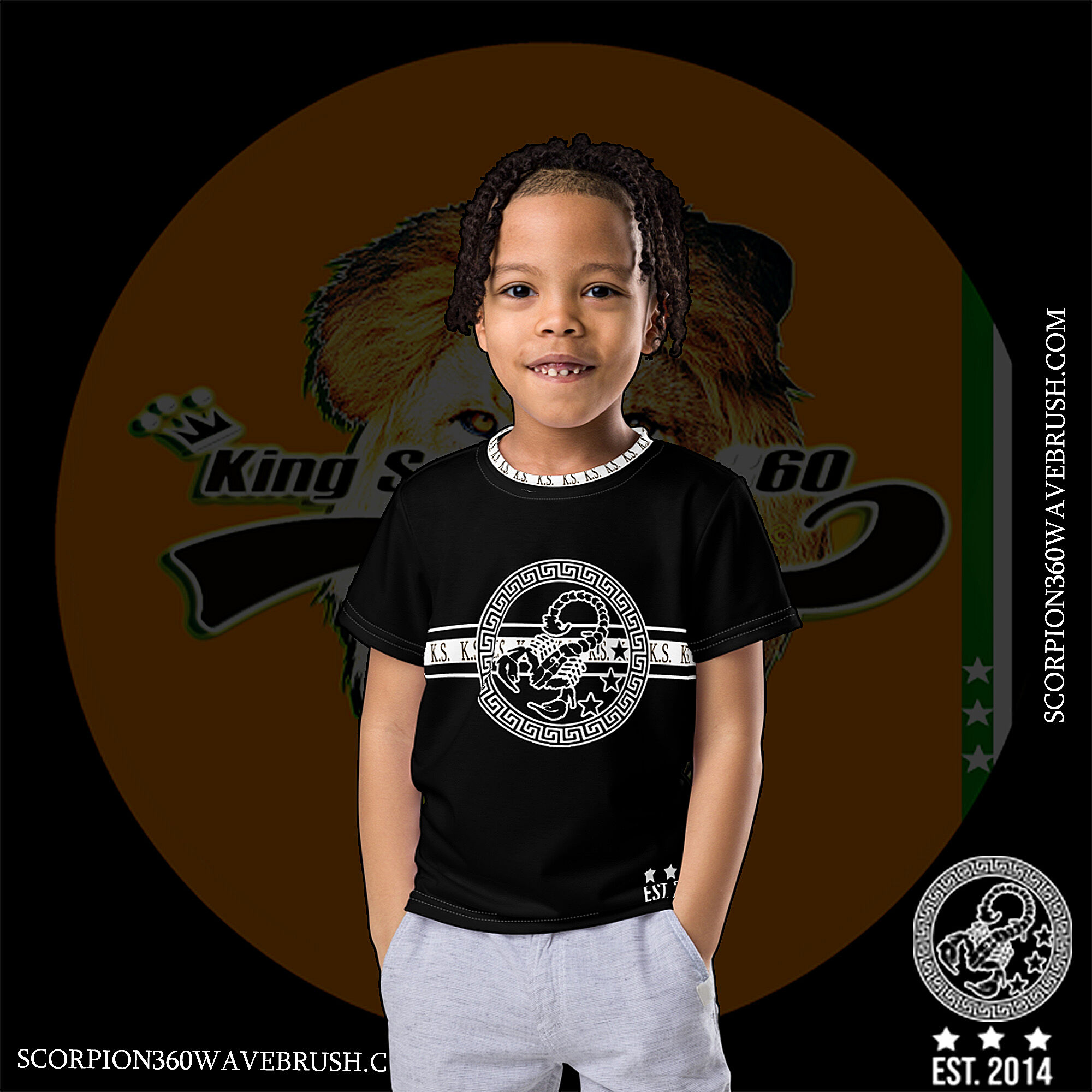 The Kids Crew Neck T-Shirt is not just any ordinary piece of clothing; it is a vibrant, stylish, and comfortable garment that will become an instant favorite for your little ones.