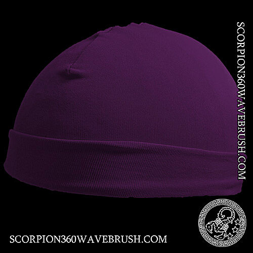 King Scorpion 360 Silk Wave Cap - Deep Purple