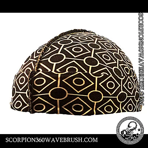Scorpion 360 Silk Wave Cap | Black/Gold