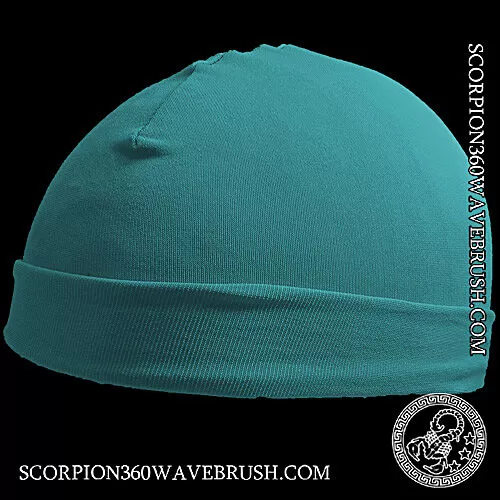 King Scorpion 360 Silk Wave Cap - Peacock Teal