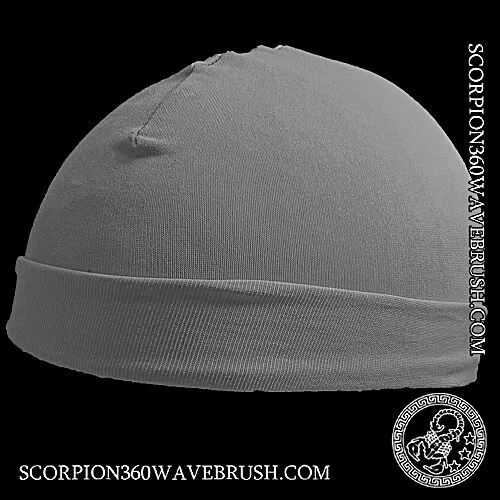 King Scorpion 360 Silk Wave Cap - Steel Grey