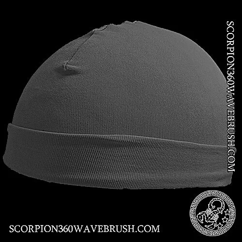 King Scorpion 360 Silk Wave Cap - Steel Grey