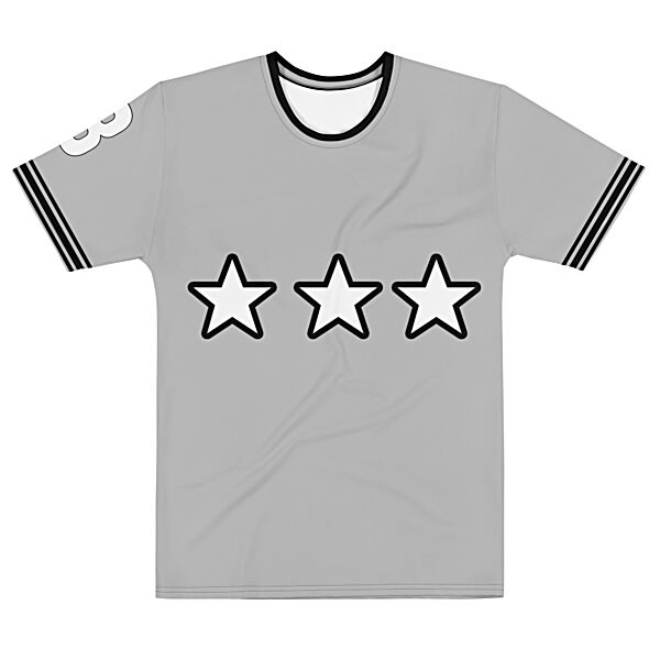 King Scorpion 360 Silver & Black Men's Crew Neck T-Shirt