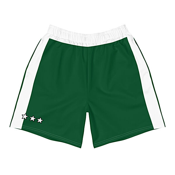KS3 | Men’s Athletic Shorts | Forest Green/ White | 2XS-6XL