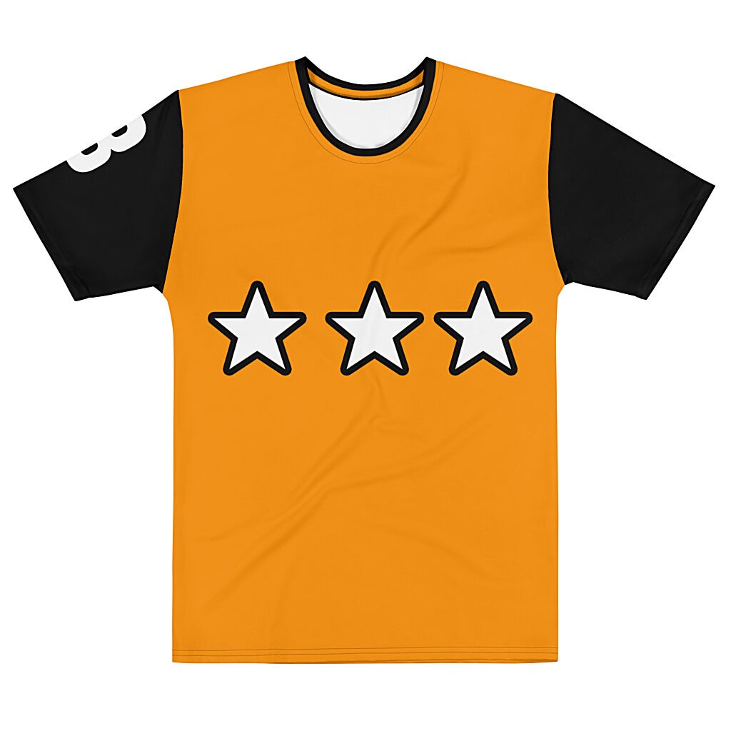 King Scorpion 360 Florida Orange & Black Men's Crew Neck T-Shirt
