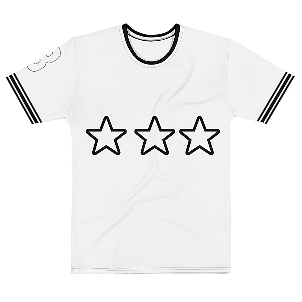 King Scorpion 360 White/Black Men's Crew Neck T-Shirt XS-2XL