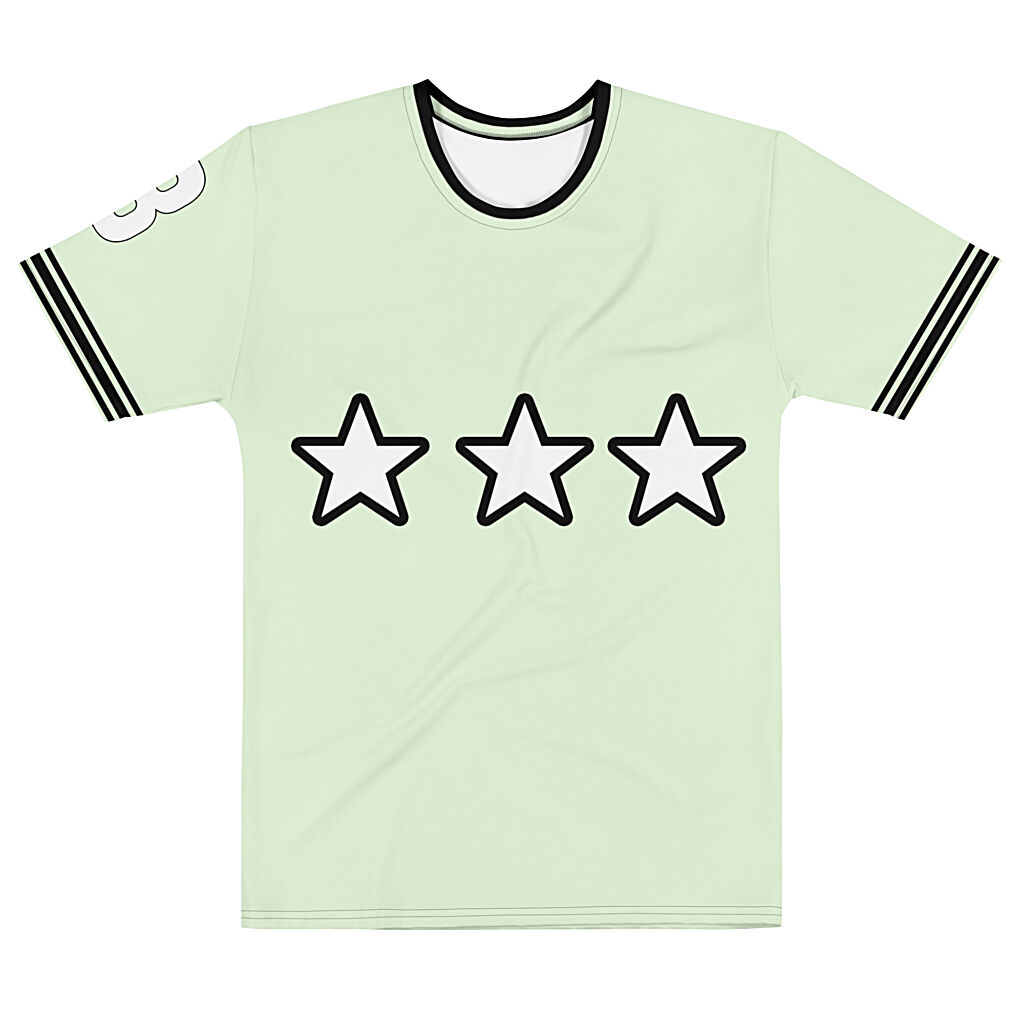 King Scorpion 360 Panache Green/White/Black Men's Crew Neck T-Shirt XS-2XL