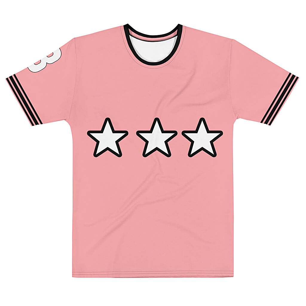 King Scorpion 360 Wewak Pink/White/Black Men's Crew Neck T-Shirt XS-2XL