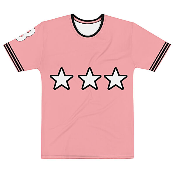 King Scorpion 360 Wewak Pink/White/Black Men's Crew Neck T-Shirt XS-2XL