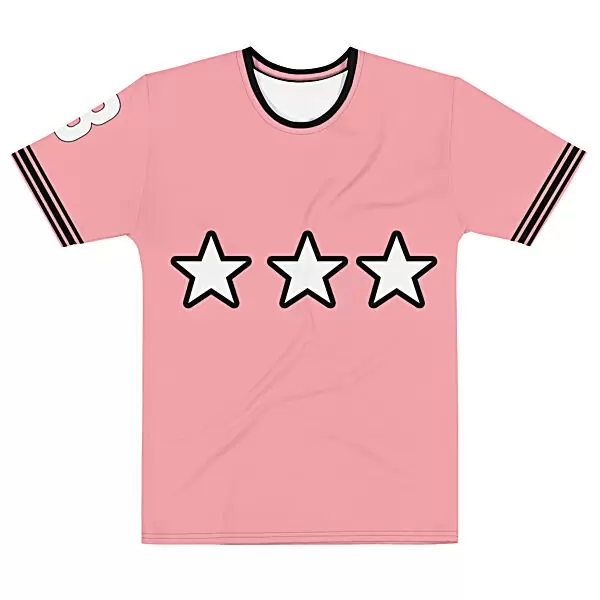 King Scorpion 360 Wewak Pink/White/Black Men's Crew Neck T-Shirt XS-2XL