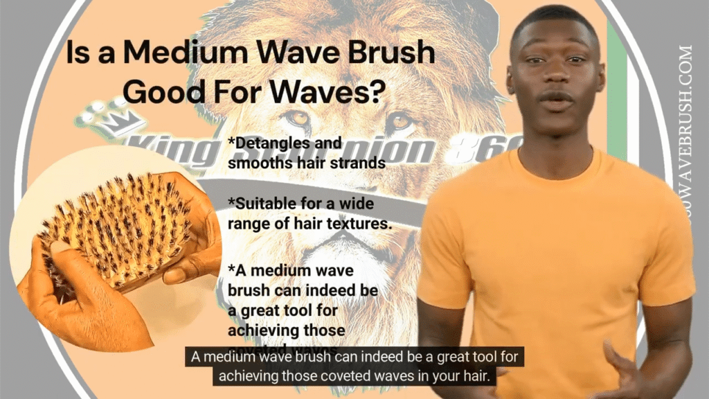 Is a Medium Wave Brush Good For Waves?