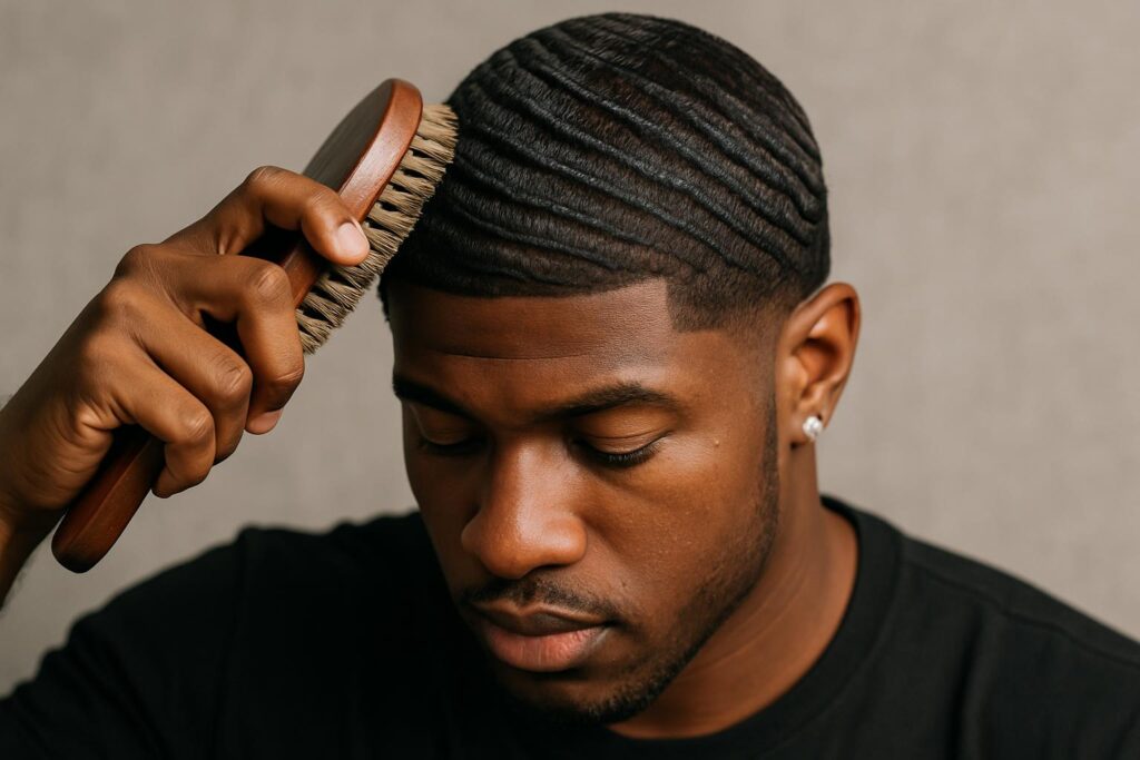 How Long Do I Wolf My Hair For Deep 360 Waves?