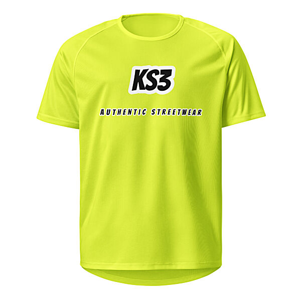 KS3 Unisex Sports Jersey | S-2XL Neon Yellow