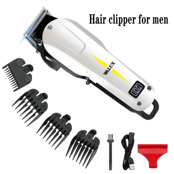 Walux Professional Adjustable USB Rechargeable Home Hair Clipper Set