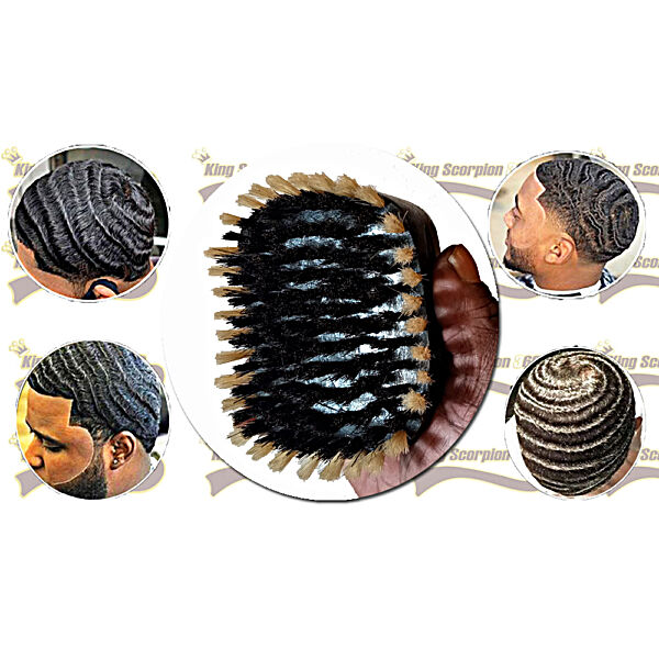 King Scorpion 540 | Medium Wave Brush | Black