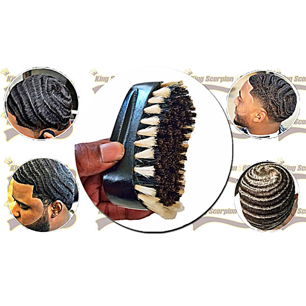 King Scorpion 540 | Medium Wave Brush | Black
