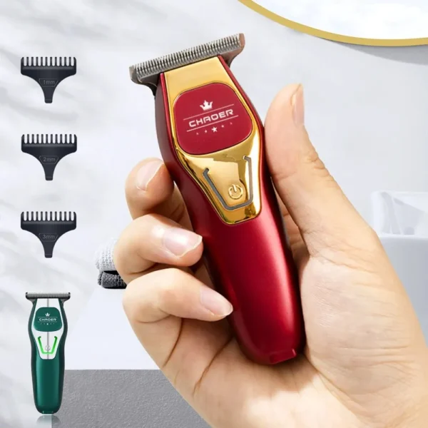 CHAOER Mini Portable Electric Rechargeable T-Outliner Hair Trimmer
