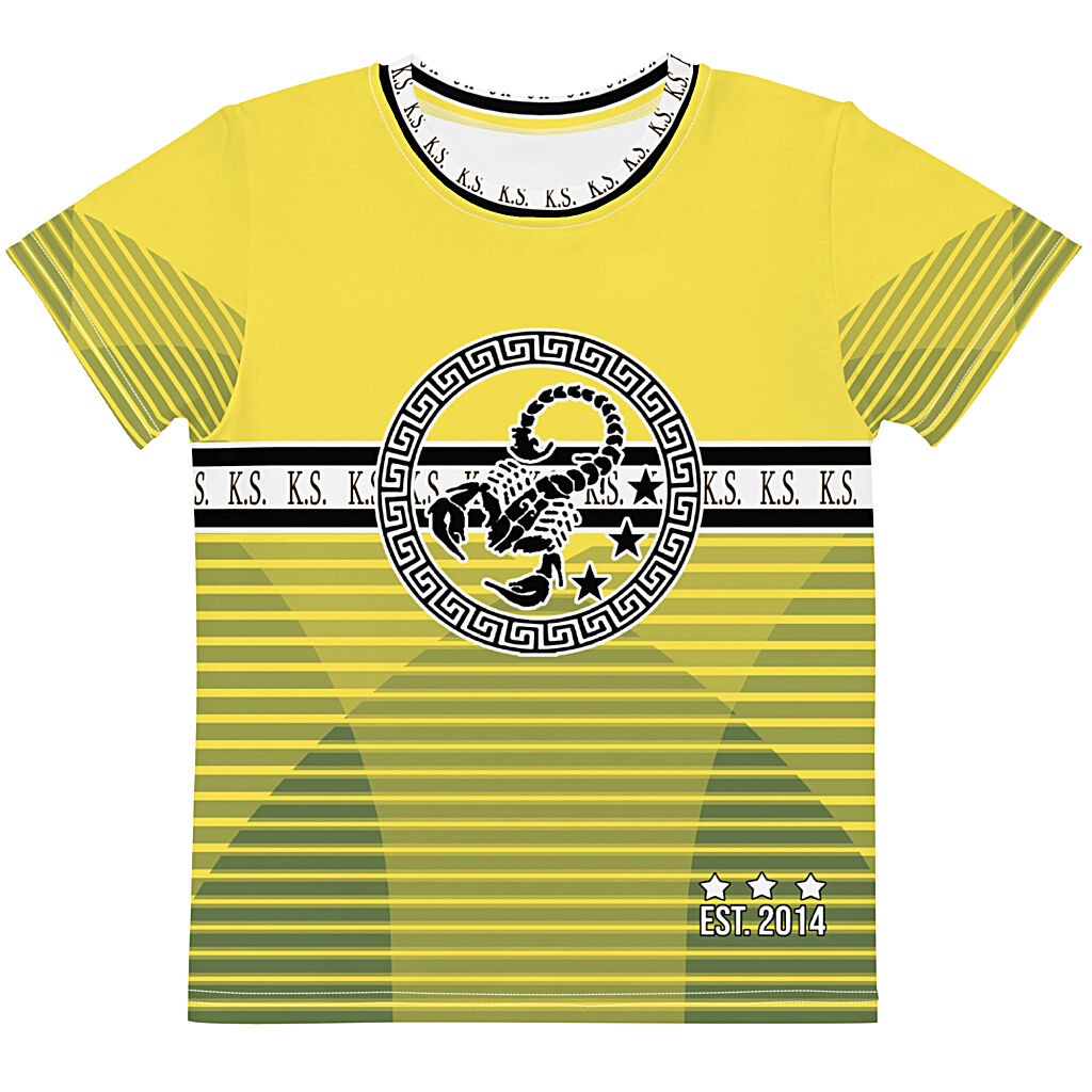 King Scorpion 360 Kids Crew Neck T-Shirt | Abstract 107