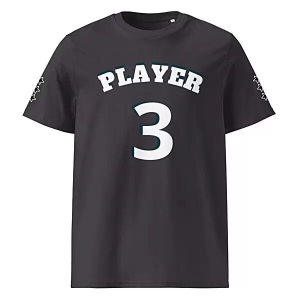 King Scorpion 360 Player 3 Organic Cotton T-shirt | S-2XL | Dark Grey