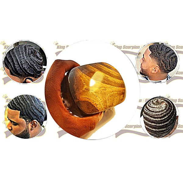 King Scorpion 540 | Medium Wave Brush | Black Pine