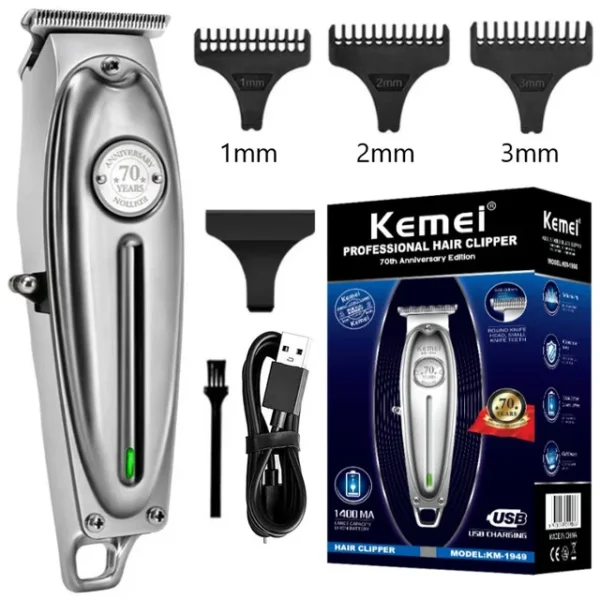 Kemei KM-1949 Professional Hair Trimmer | T-outliners