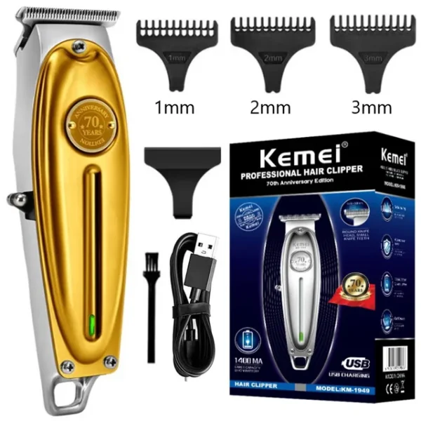 Kemei KM-1949 Professional Hair Trimmer | T-outliners
