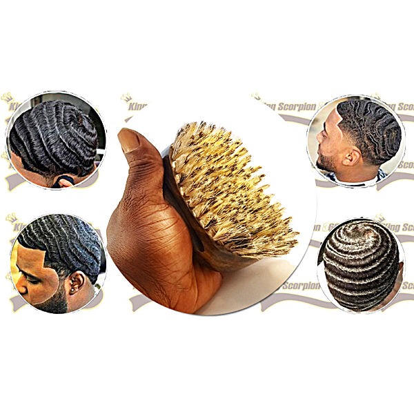 King Scorpion 540 | Medium Wave Brush | Black Pine