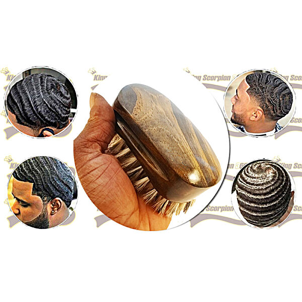 King Scorpion 540 | Medium Wave Brush | Black Pine