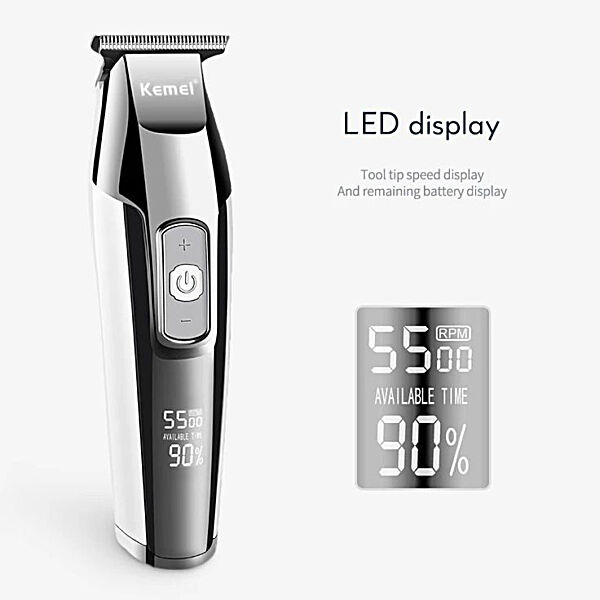 KEMEI 5027 Zero Gapped Cordless T-Outliner | Hair Clipper/Trimmer