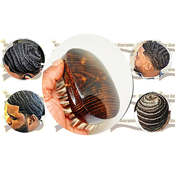 King Scorpion 540 | Medium 540 Wave Brush | Black Pine # KS5-DBO-OLG-200