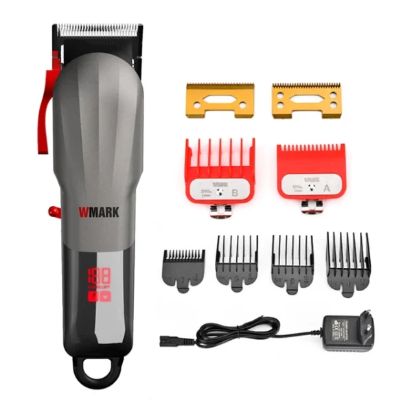 WMARK NG-115 Magic Taper | Professional Rechargeable Hair Clipper Set