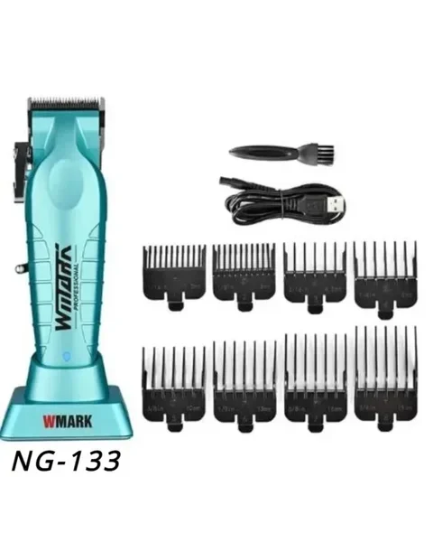 WMARK NG-133 Hair Clipper | WMARK NG-317 T-Outliner with Charging Base
