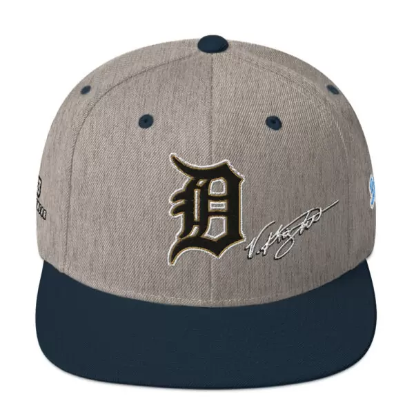 KS3 | Detroit Snapback Cap | Heather Gray/ Navy Blue