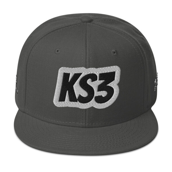 KS3 | Snapback Cap | Charcoal Grey